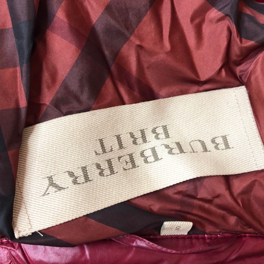 Authentic Burberry leather jacket - Picture 6 of 8